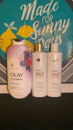 1-Body Wash 1-Shampoo 1-conditioner all for $13