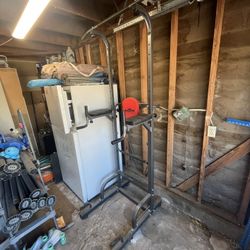 Pull Up And Dip Bar Station Tower Workout