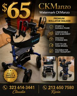 $65 walking and a chair