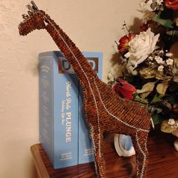 Beaded Wire Handcrafted Giraffe 