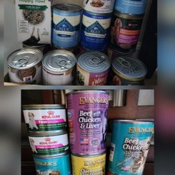 Dog Food 25 Cans & Boxes,  $23 For ALL