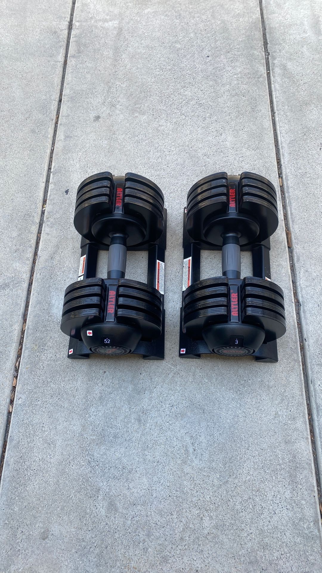 Adjustable Dumbbells
