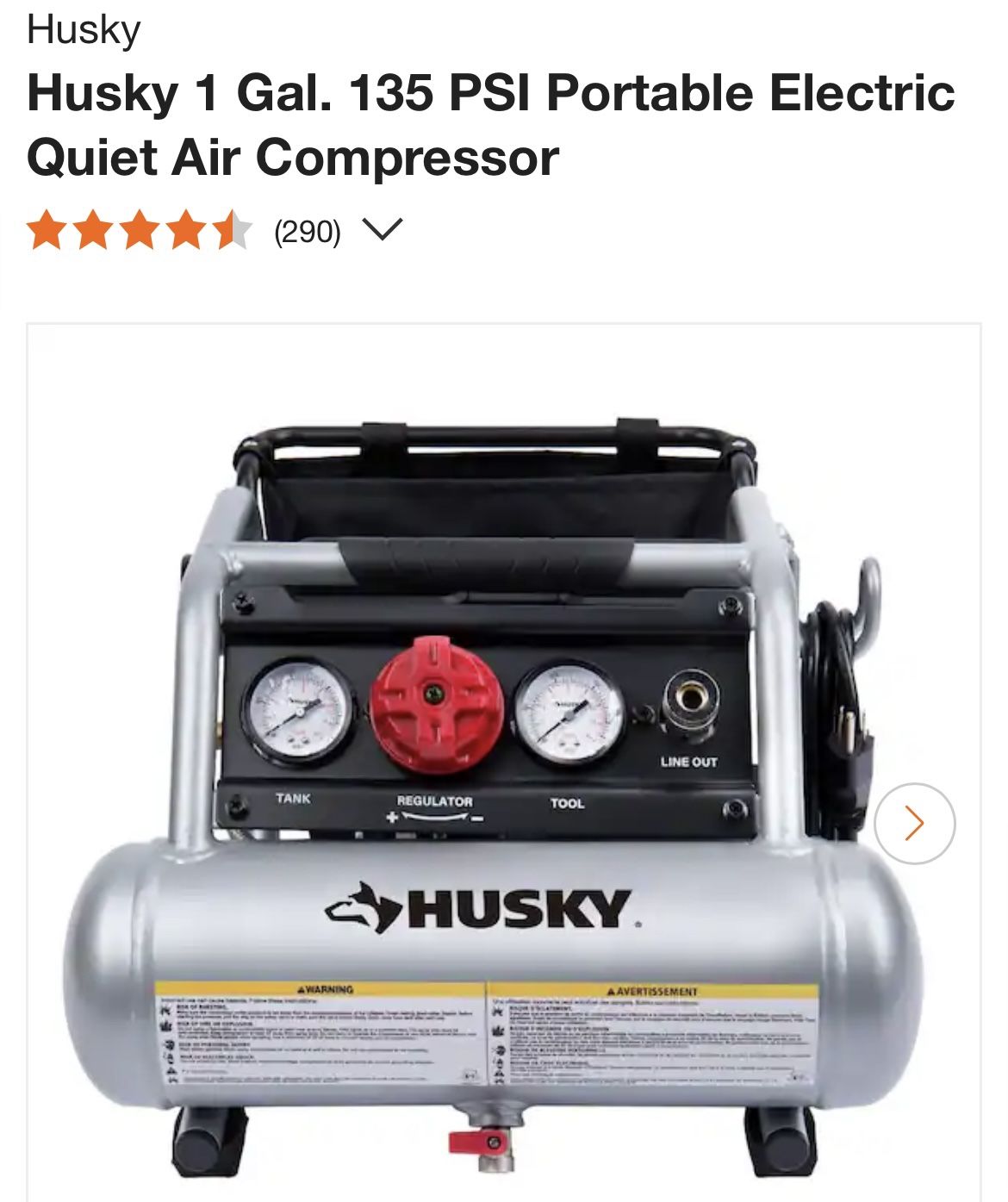 Husky Air Compressor