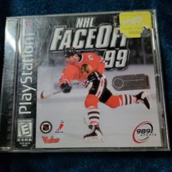 Ps1 Game NHL Face-off 99