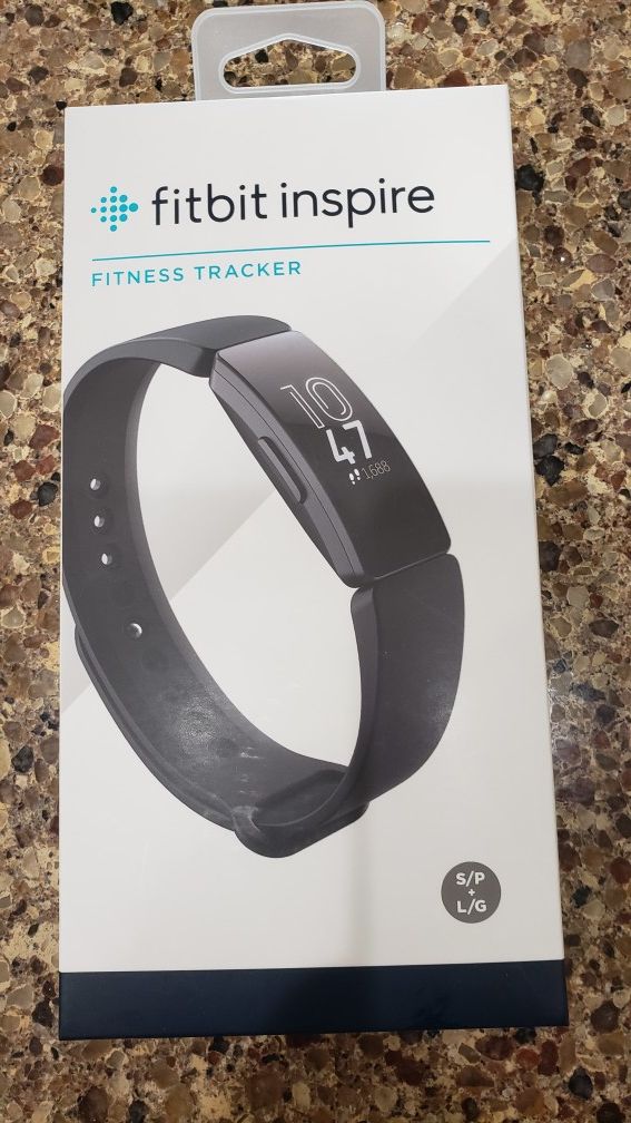Fitbit inspire fitness tracker, new never used still in box.
