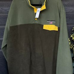 Polo Sport Brushed Fleece Pullover 2XB