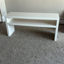 White Console Table