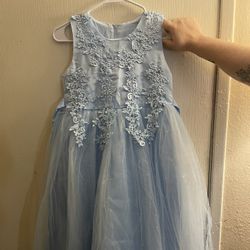 Light Blue Ballgown