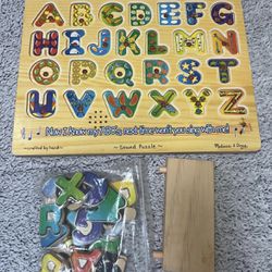 Melissa and Doug alphabet sound puzzle
