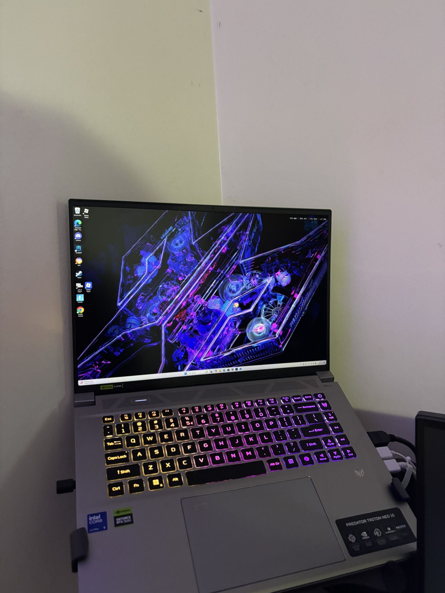 Like New Predator Triton Neo 16 Ultra 9 Rtx 4070