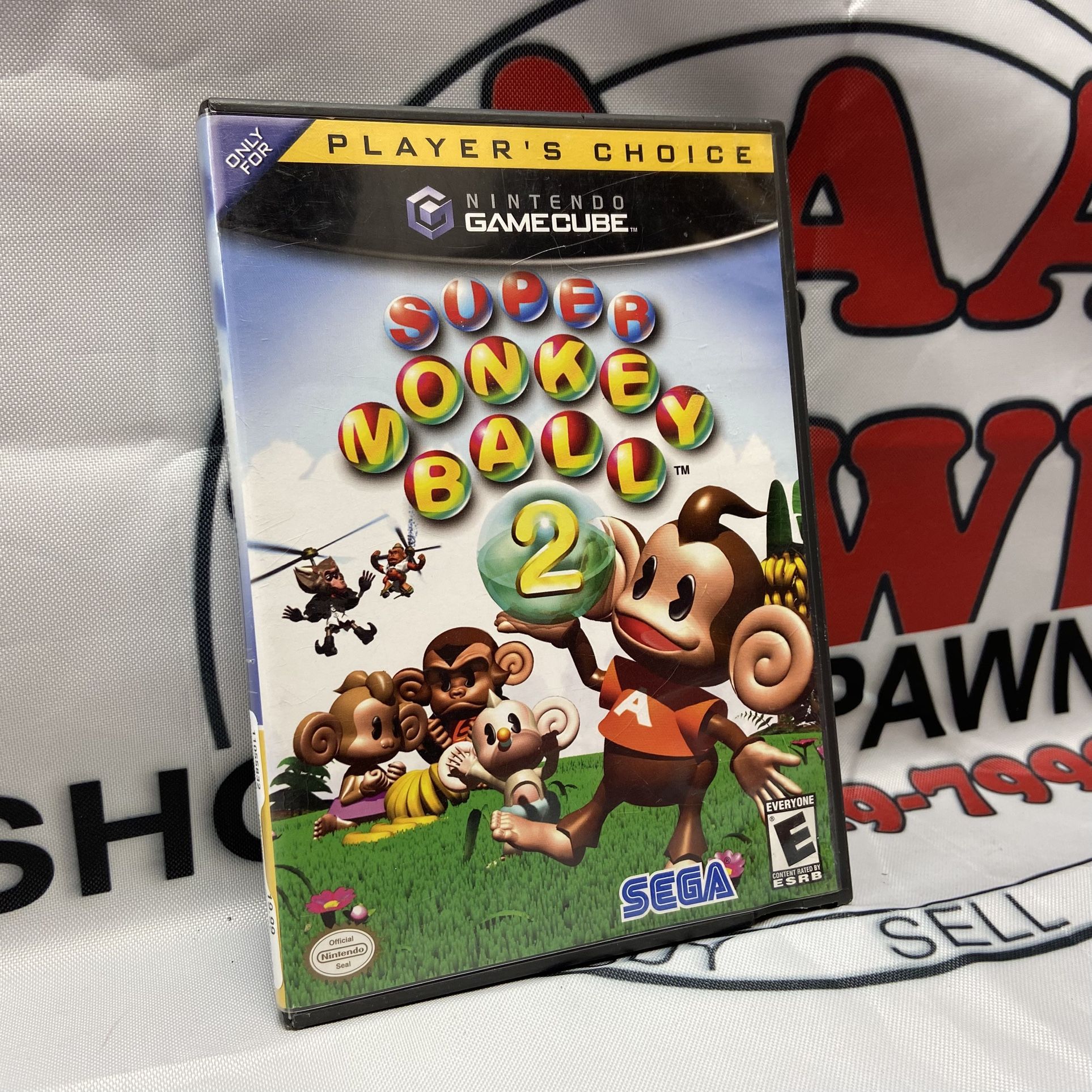 Super Monkey Ball 2 For Nintendo GameCube W/Manual 11055832