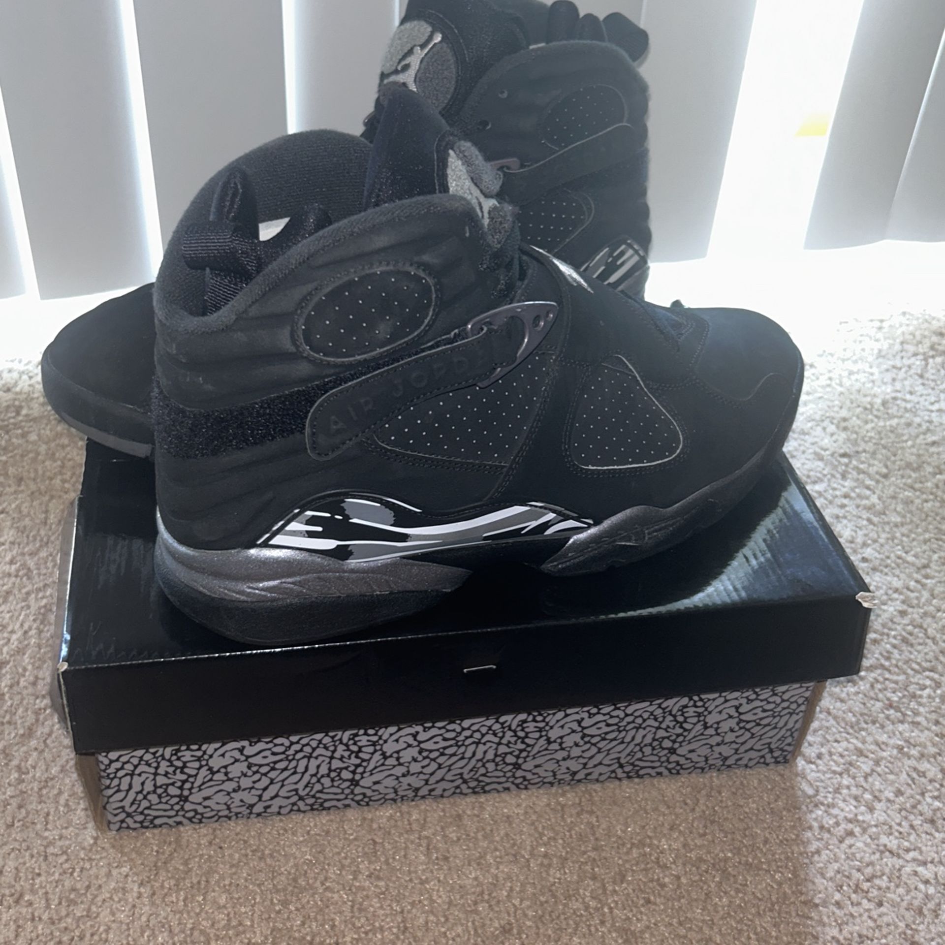 2015 Size 12 Jordan 8 Retro -Chrome