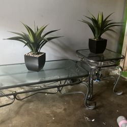 Coffee Table. And Corner. Table