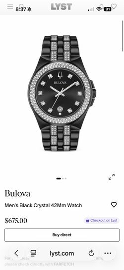 Bulova watch