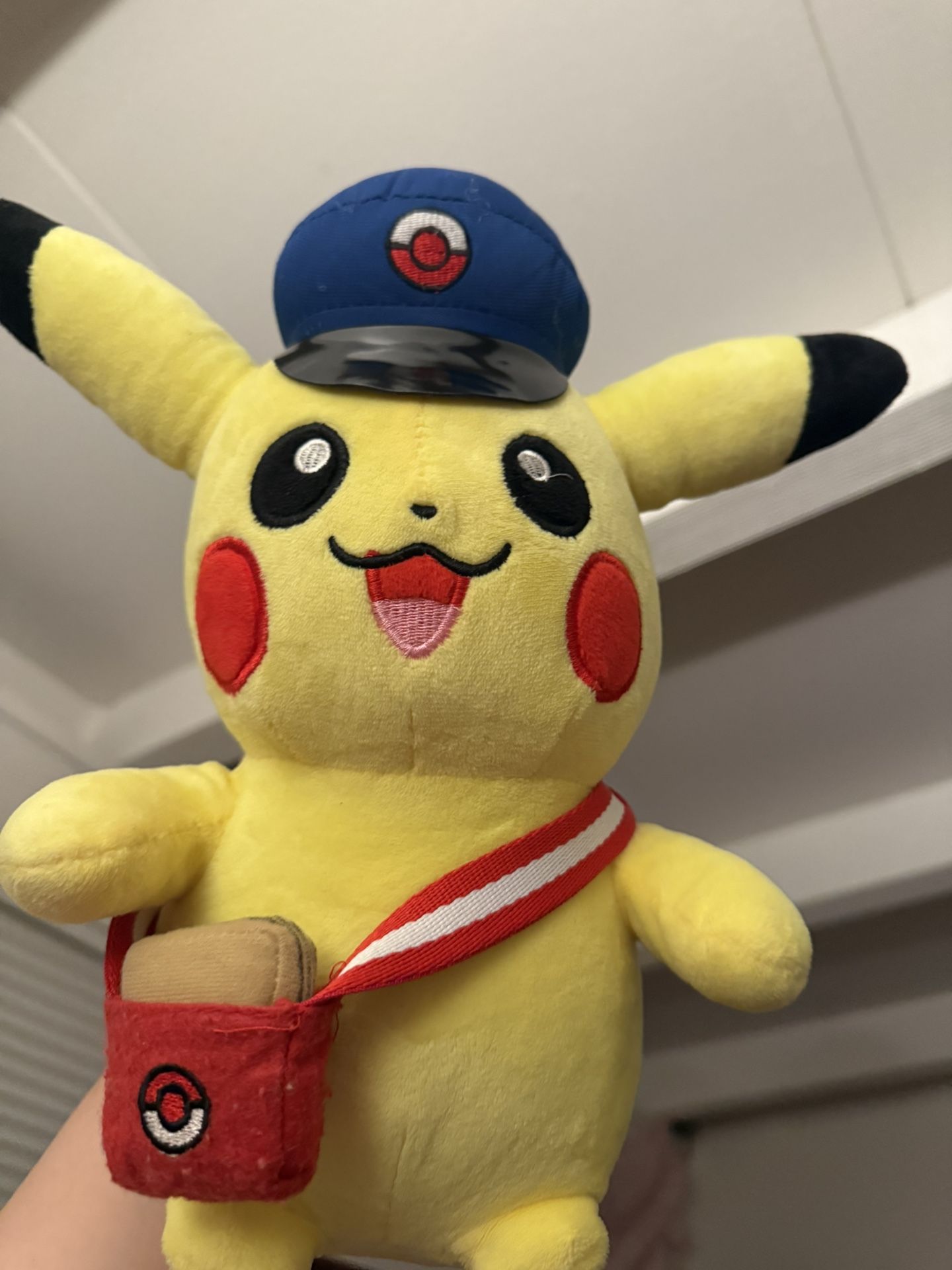 Mailman pikachu plush