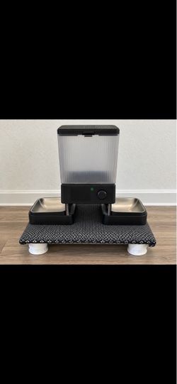 oneisall Automatic Cat Feeder for 2 Cats – Dual Bowls