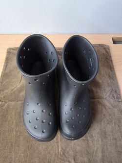 Crocs Crush Classic Platform Rain Boots unisex mens 7/ womens 9