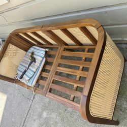 Outdoor Wooden Couch 