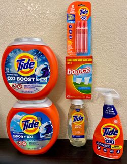$40 Tide laundry bundle- Temecula