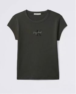 Calvin Klein Jungkook BTS Black Mono Tee XXS