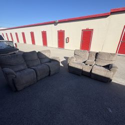 💺 Reclining Sofa & Loveseat Set – $180