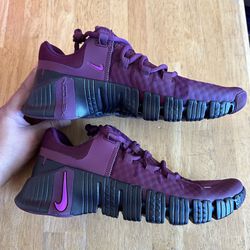 New Nike Free Metcon 5 Bordeaux Shoes Women’s 10, Men’s 8.5