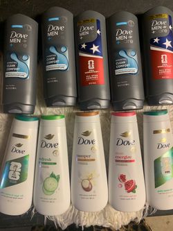 Dove body Wash ($5 each)