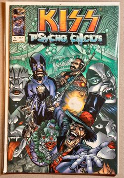 Kiss Psycho Circus comics #1 and #2