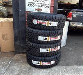 295 55 20 Nitto Ridge Grappler Set of 4 New