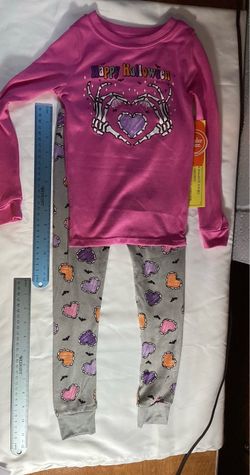 Girls' 2 piece Sleepwear, long sleeve & long pants SIZE  4