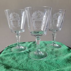 Vintage Crystal Goblets
