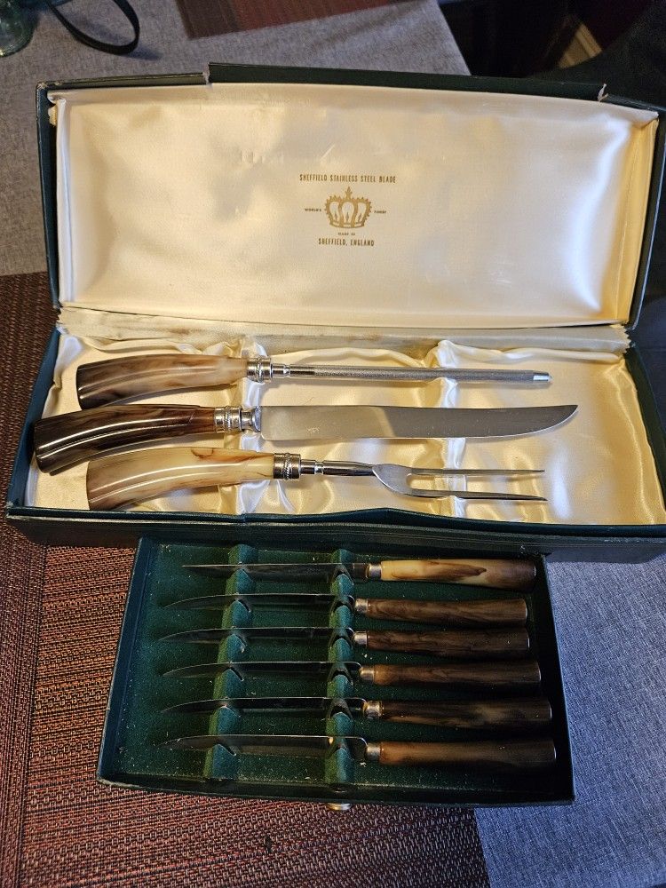 Vintage Stainless Steel Blade Set