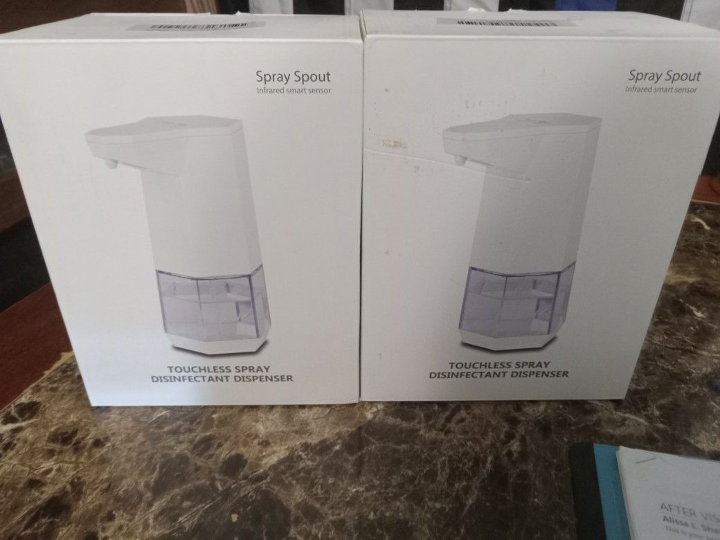 Touchless Spray Disinfectant Dispenser