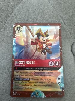 Mickey & Minnie Mouse Disney cruise promo Lorcana