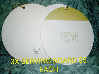 Serving boards for sale 3X