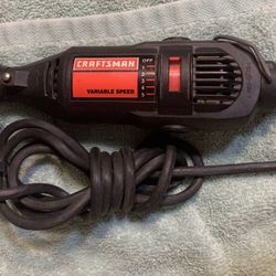 VINTAGE Sears Best Craftsman Rotary Tool 5 Speed in good working order