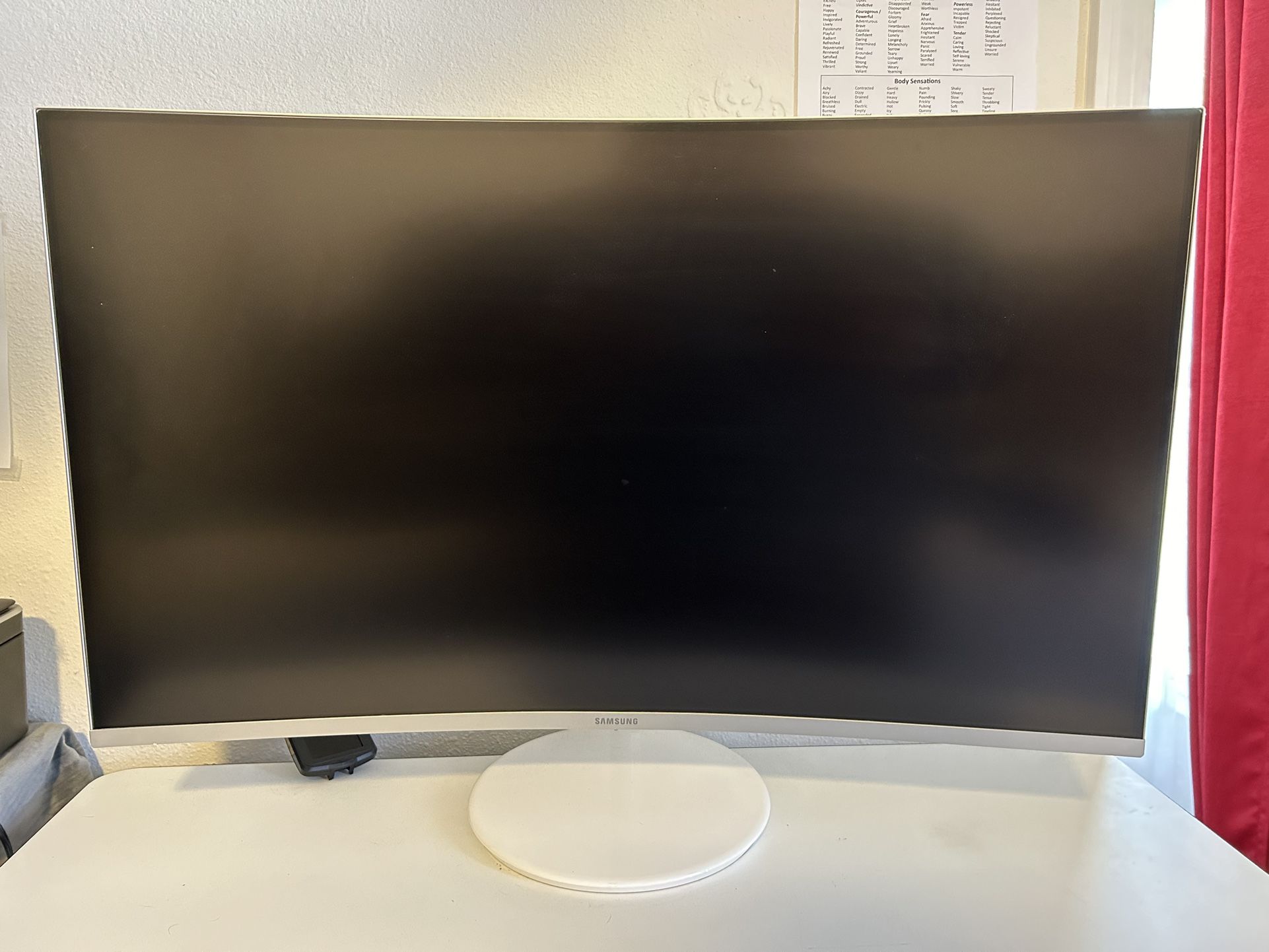 Samsung 32” Curved Gaming Monitor