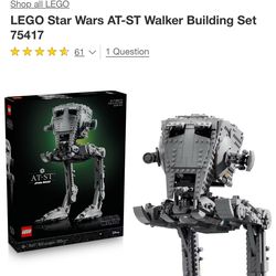 LEGO Star Wars AT-ST Walker Building Set 75417