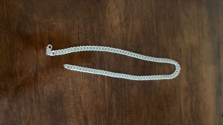 22 inch cuban silver chain