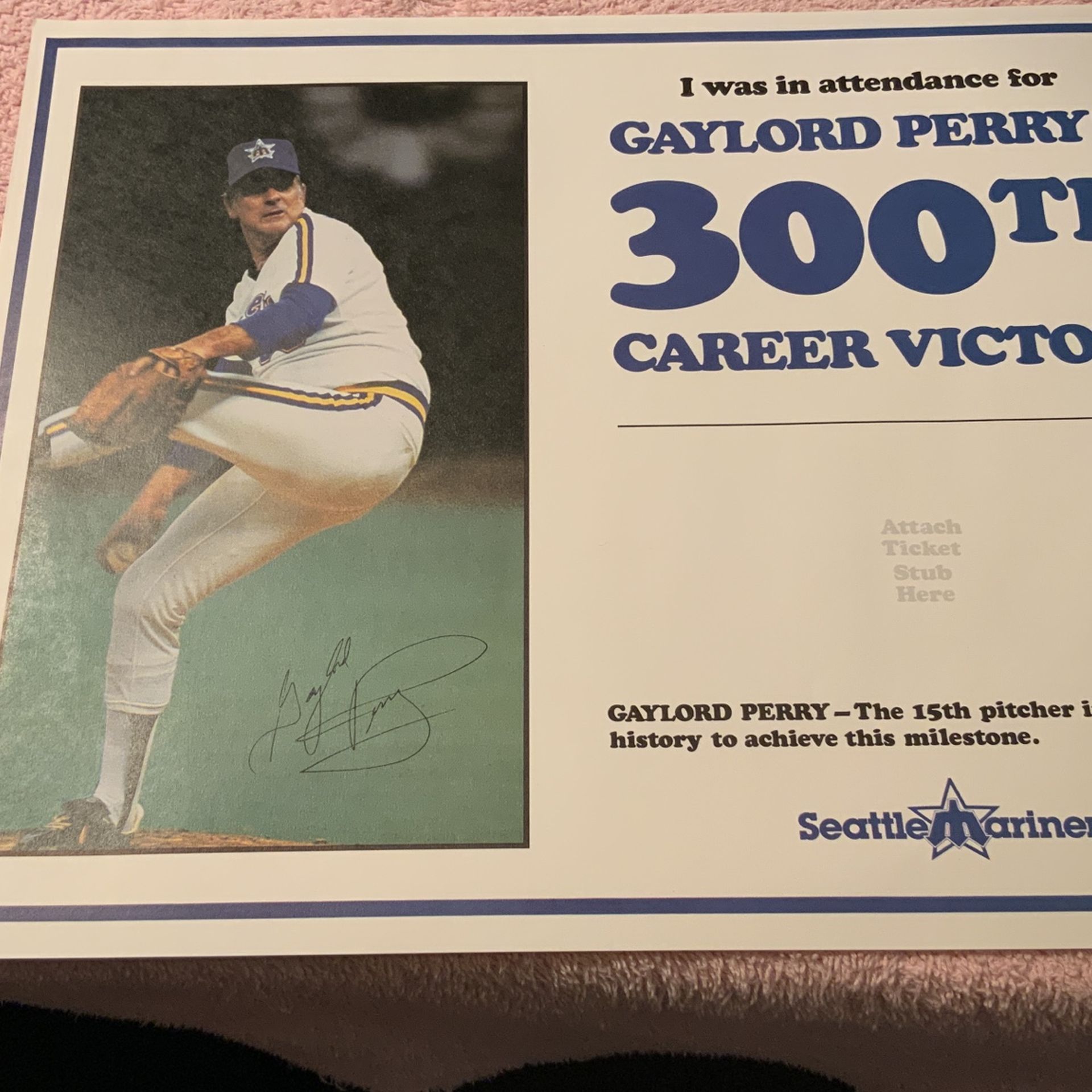 Gaylord Perry 300 Wins