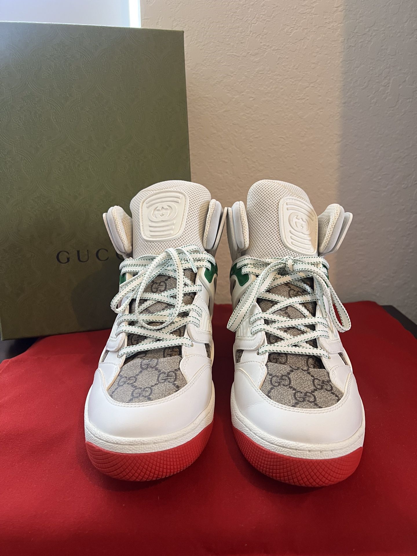 Authentic Original Gucci Basket Sneakers