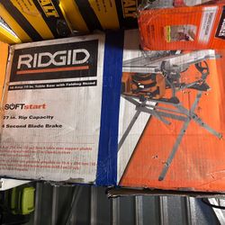 Ridgid Table Saw New In Box 