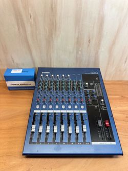 Yamaha MG12/4 12-channel, 4-bus analog mixing console.