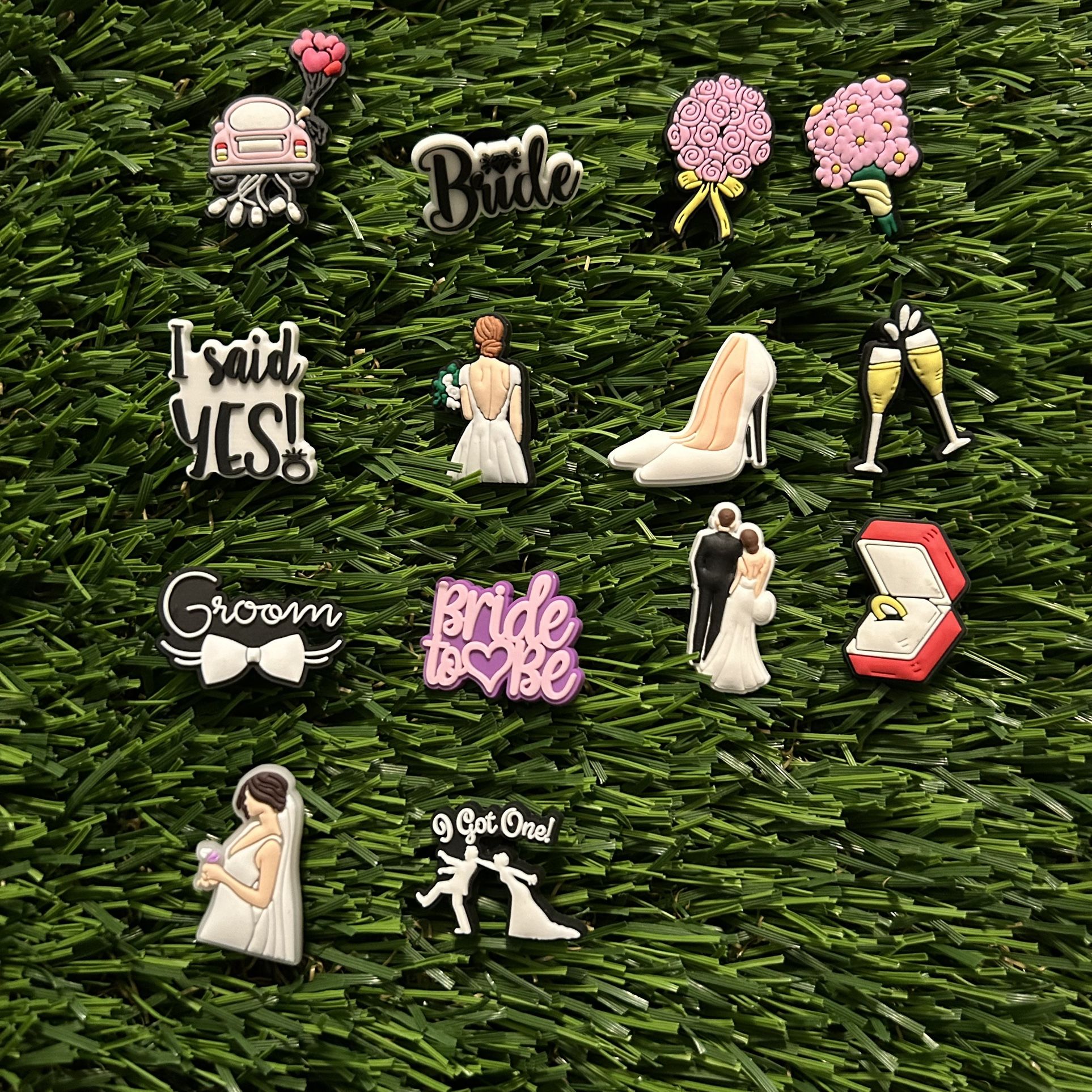 Wedding Croc Charms
