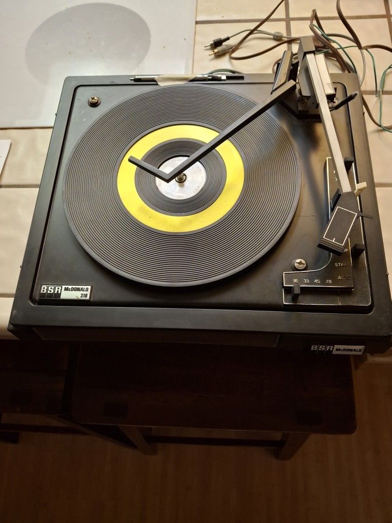 Record Player - BSR McDonald 310