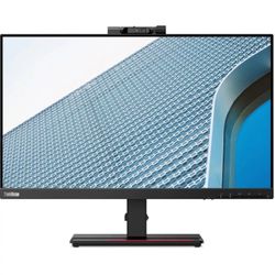 Lenovo Thinkvision T24v-20 Computer Monitor w/ Stand And Webcam