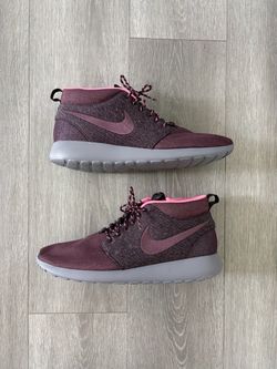 NIKE ROSHE RUN ROSHERUN MID QS NYC NEW YORK CITY PACK RED MAHOGANY PORT WINE 14