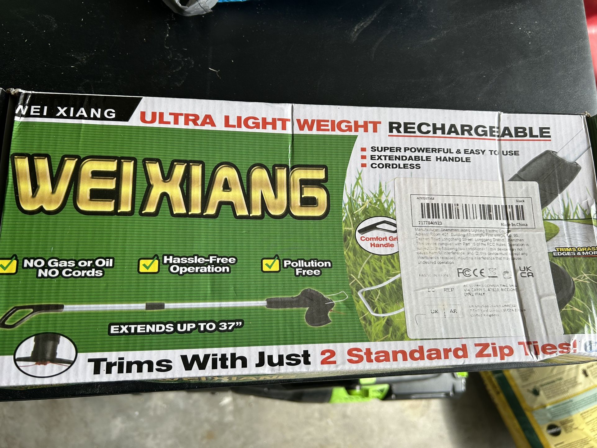 Portable Grass Trimmer/ Edger