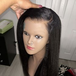 24 Inch YAKI glueless Wig 