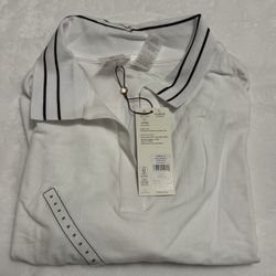 CALIA Seamless Polo – White – Women’s Medium – New with Tags
